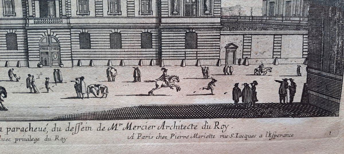 Engraving By Jean Marot-photo-4