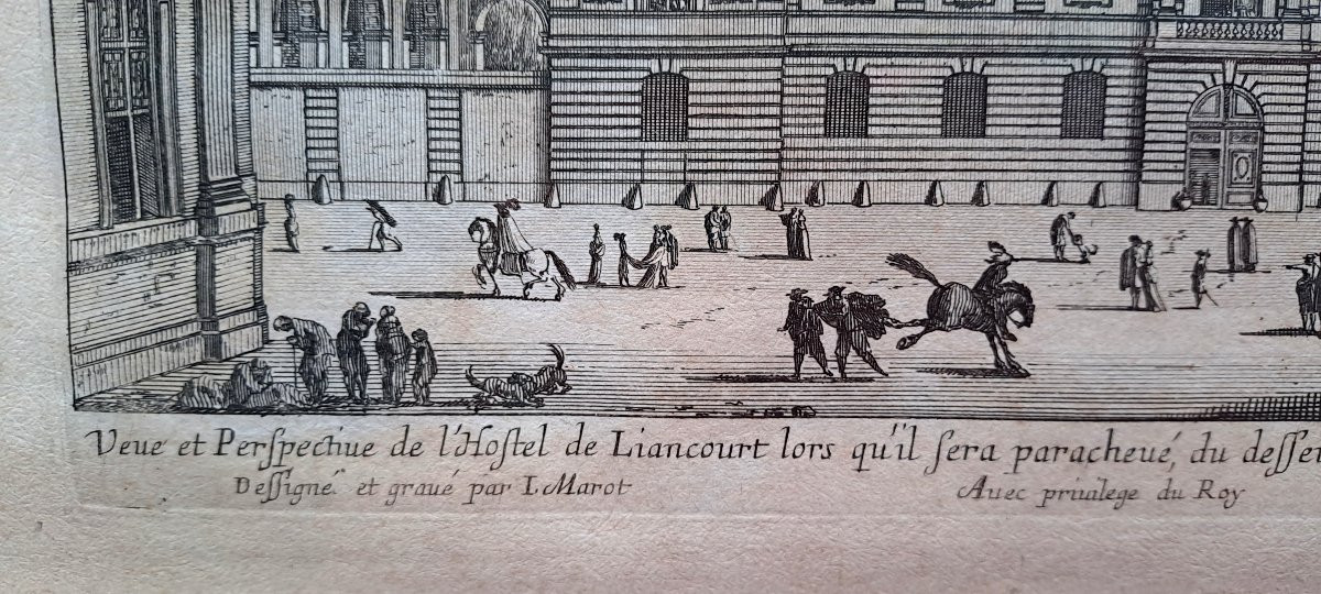 Engraving By Jean Marot-photo-4
