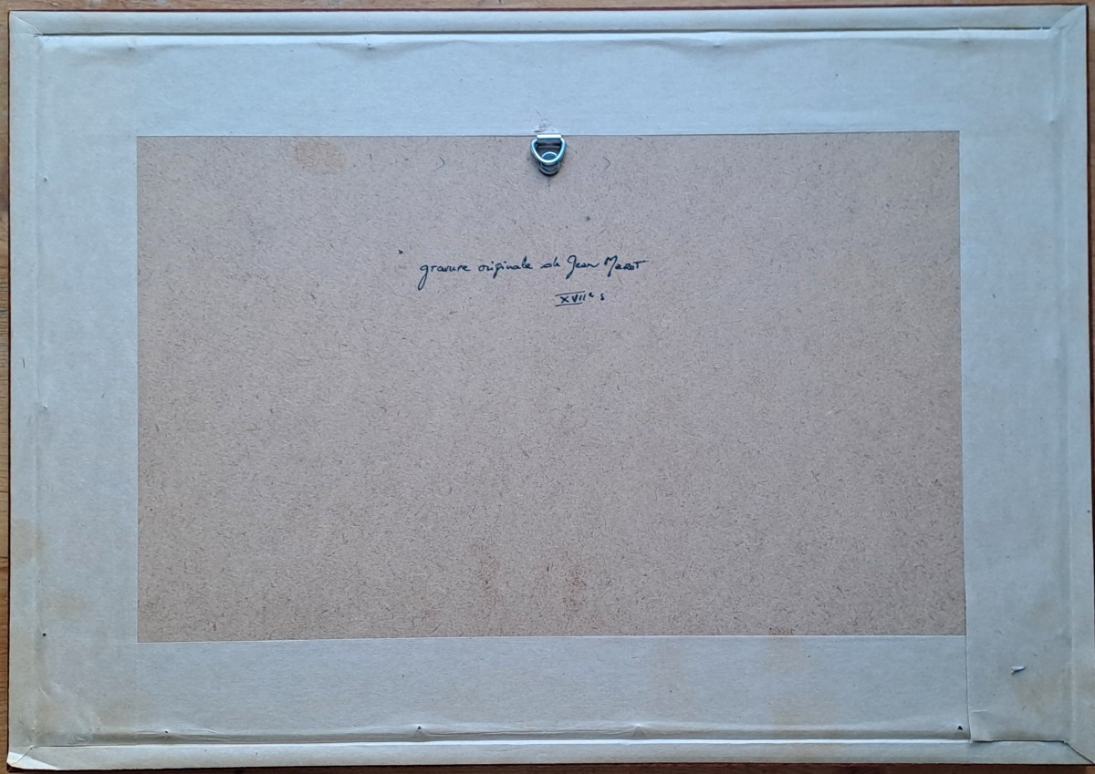 Engraving By Jean Marot-photo-1