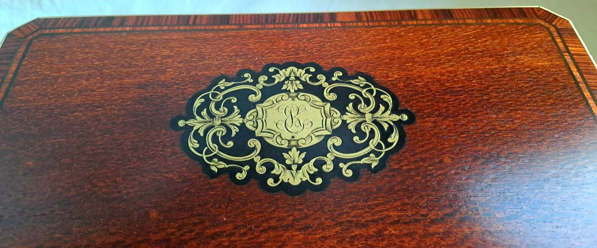 Tea Box Signed Tahan, Supplier To The Emperor-photo-2