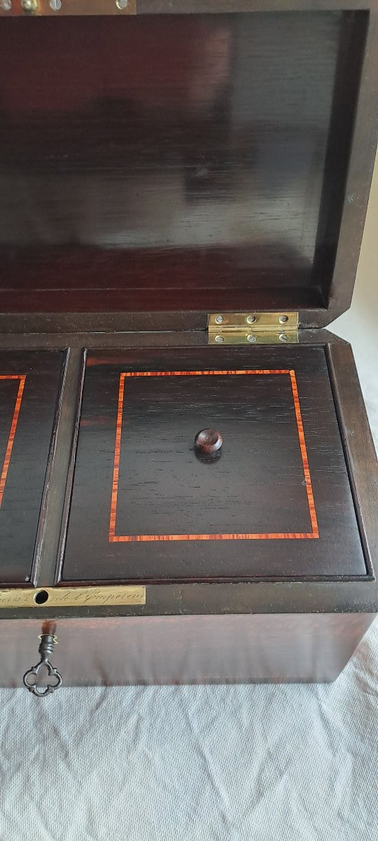 Tea Box Signed Tahan, Supplier To The Emperor-photo-3