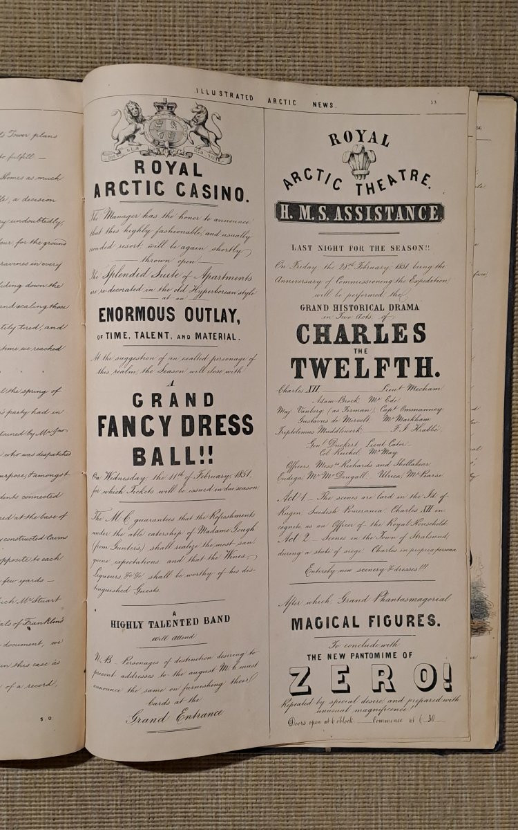 Facsimile Of Sir John Franklin's Arctic Expedition-photo-6