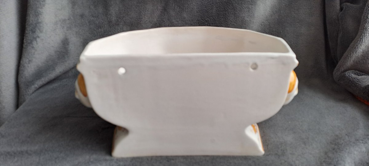 Fontaine en faience de Moustiers 20e siècle-photo-2