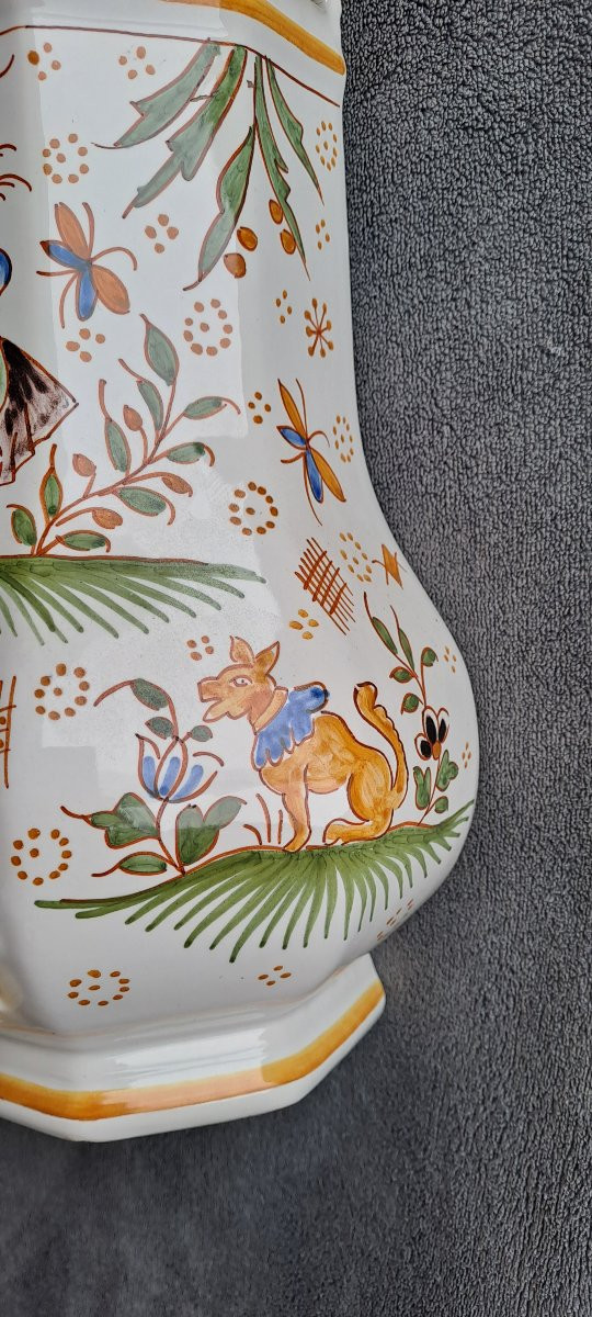 Fontaine en faience de Moustiers 20e siècle-photo-5