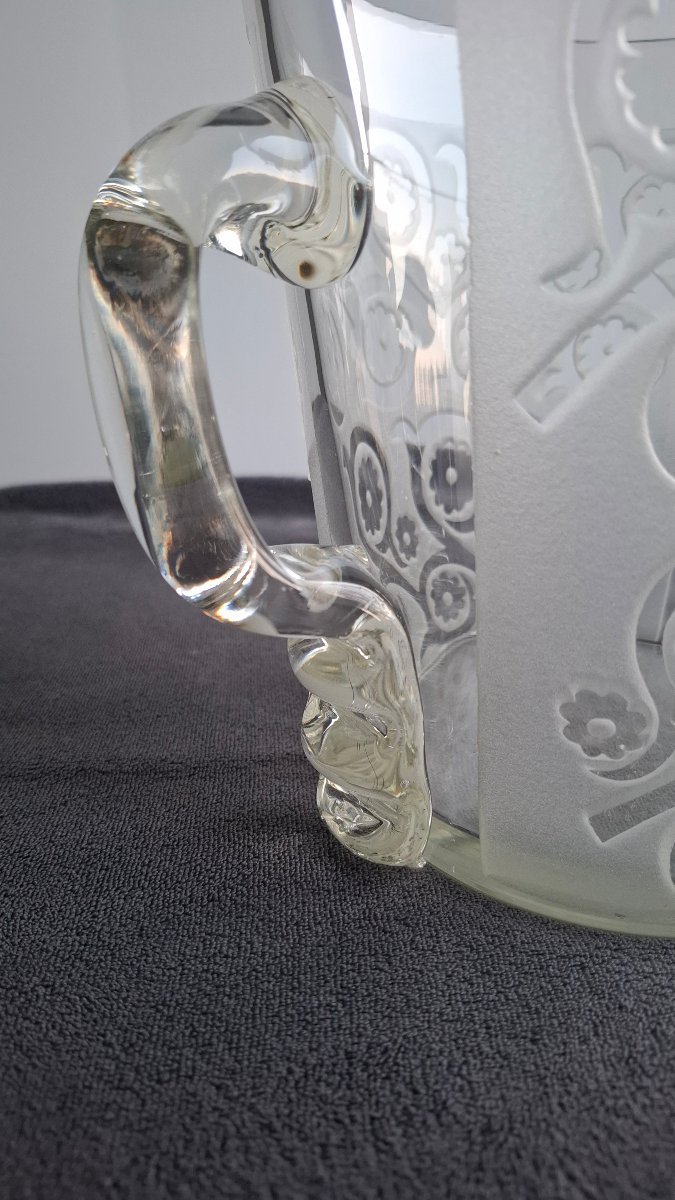 Large Ice Bucket 1950's-photo-6