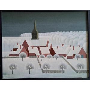 Paysage  " En Normandie" de Jan Balet