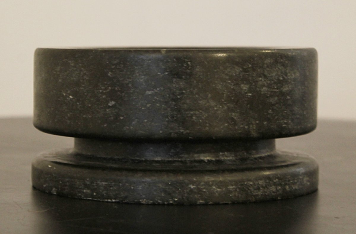 Empty Pocket In Black Marble By Angelo Mangiarotti