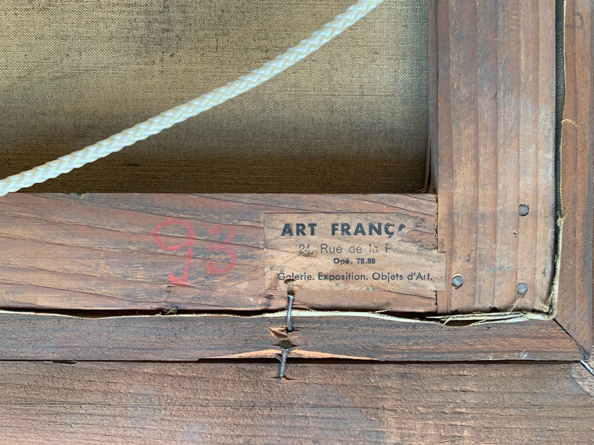 André Dauchez (1870-1948) - La Palue, Brittany - Oil On Canvas-photo-8