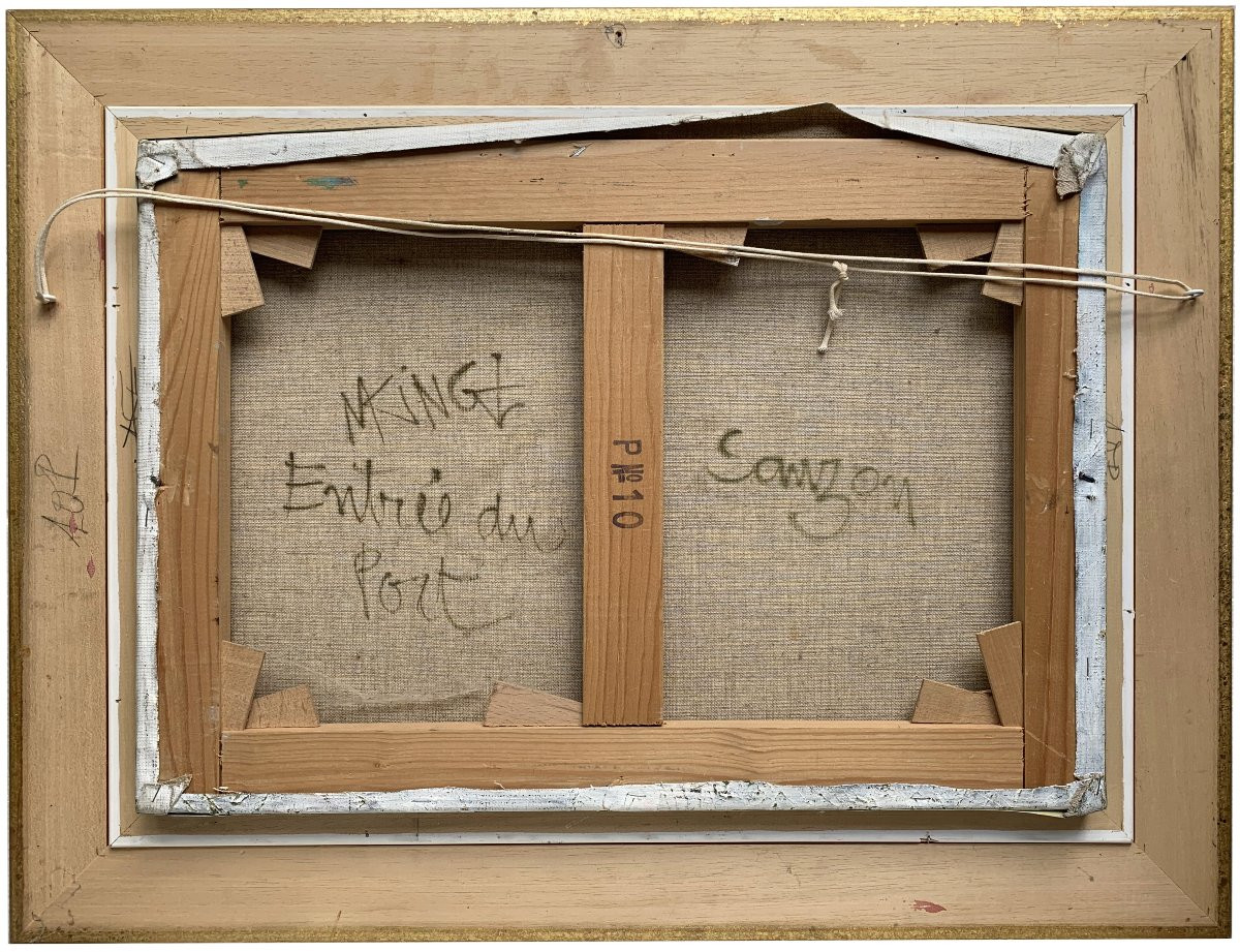 Michel KING (1930-2025) - Peintre de la Marine - Sauzon, Belle-Ile-photo-4