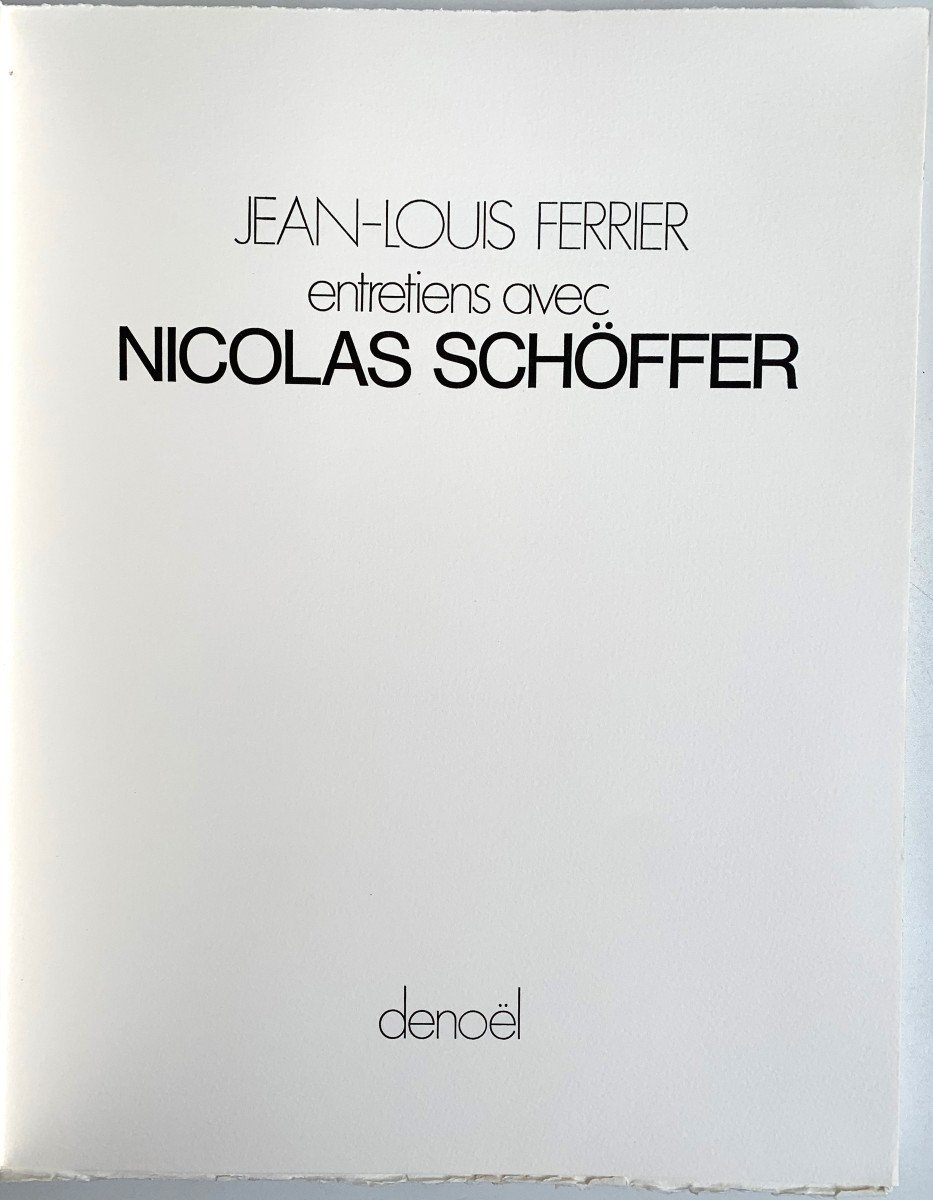 Nicolas SCHÖFFER (1912-1992) - Art Cinétique. Abstraction. Sérigraphies signées-photo-6