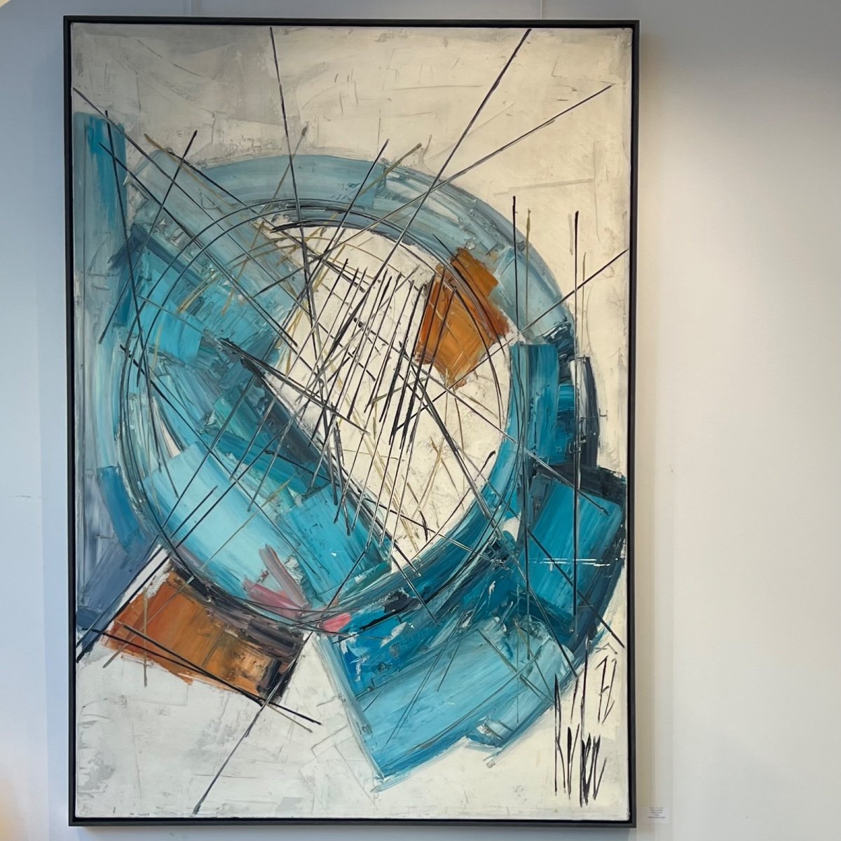 Abstraction Circulaire Marcel Récher-photo-3