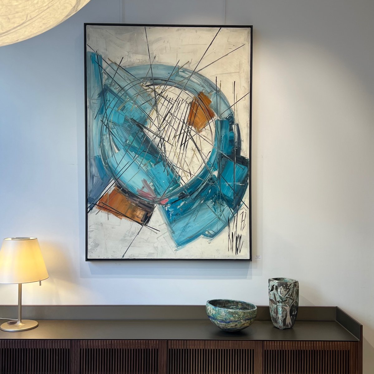 Abstraction Circulaire Marcel Récher