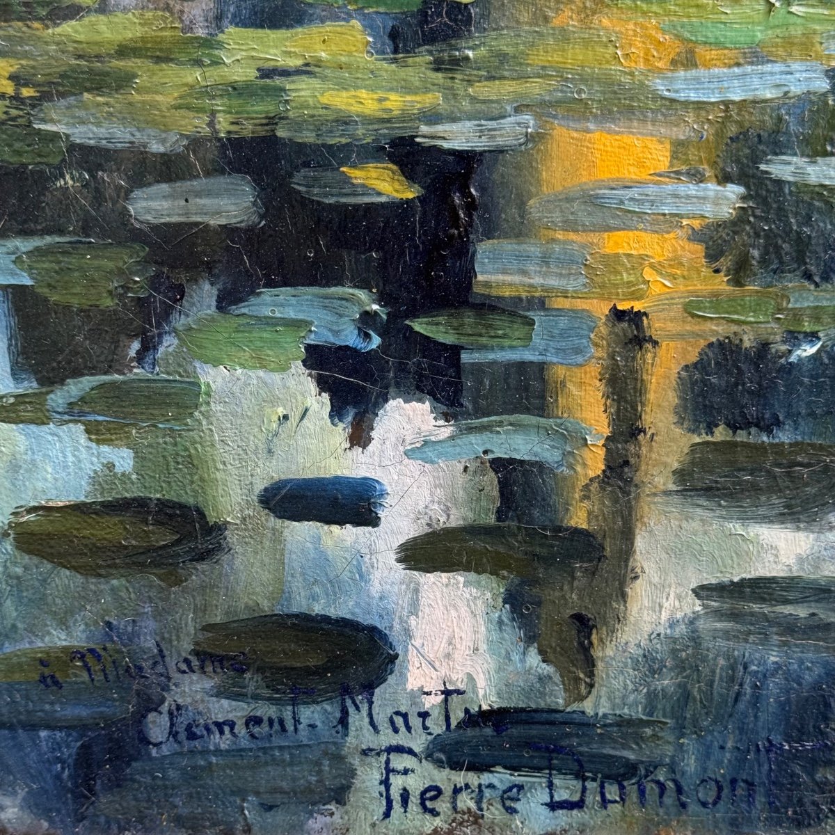 Reflets - Huile Sur Toile Pierre Dumont-photo-2