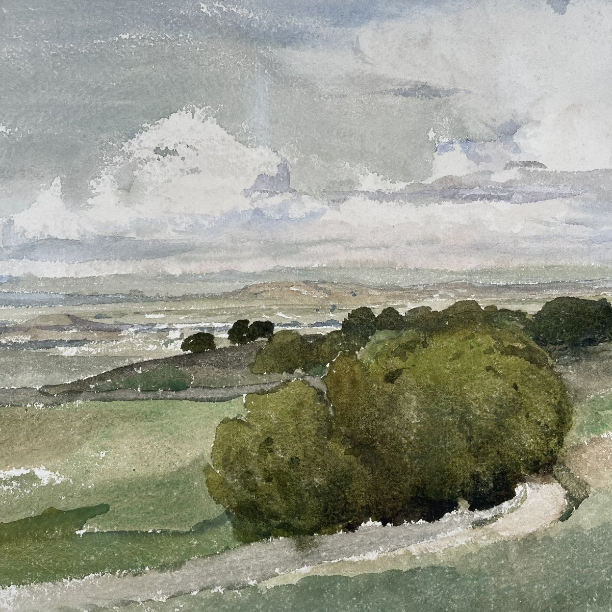 Landscape Of The Orchamps Plain By Henri Zuber -photo-4