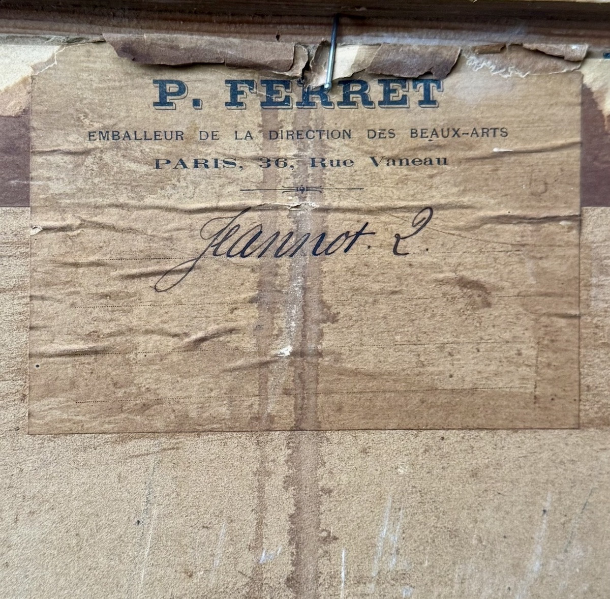 Fontainebleau Forest, Large Watercolor Signed J. Jeannot, Circa 1895-1905 -photo-4