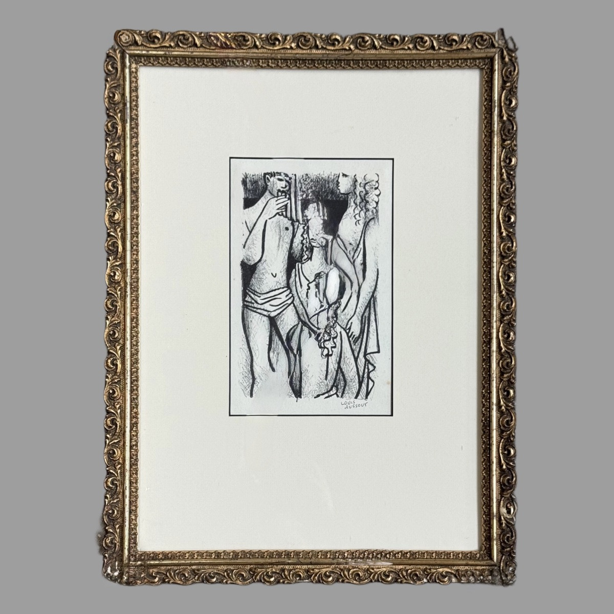 Dussour Relationship Around Music Drawing-photo-2