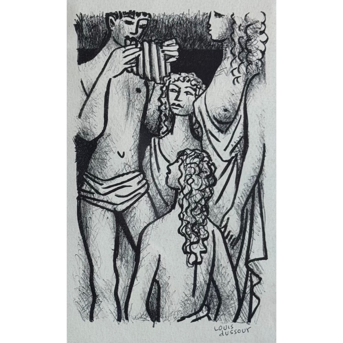 Dussour Relationship Around Music Drawing