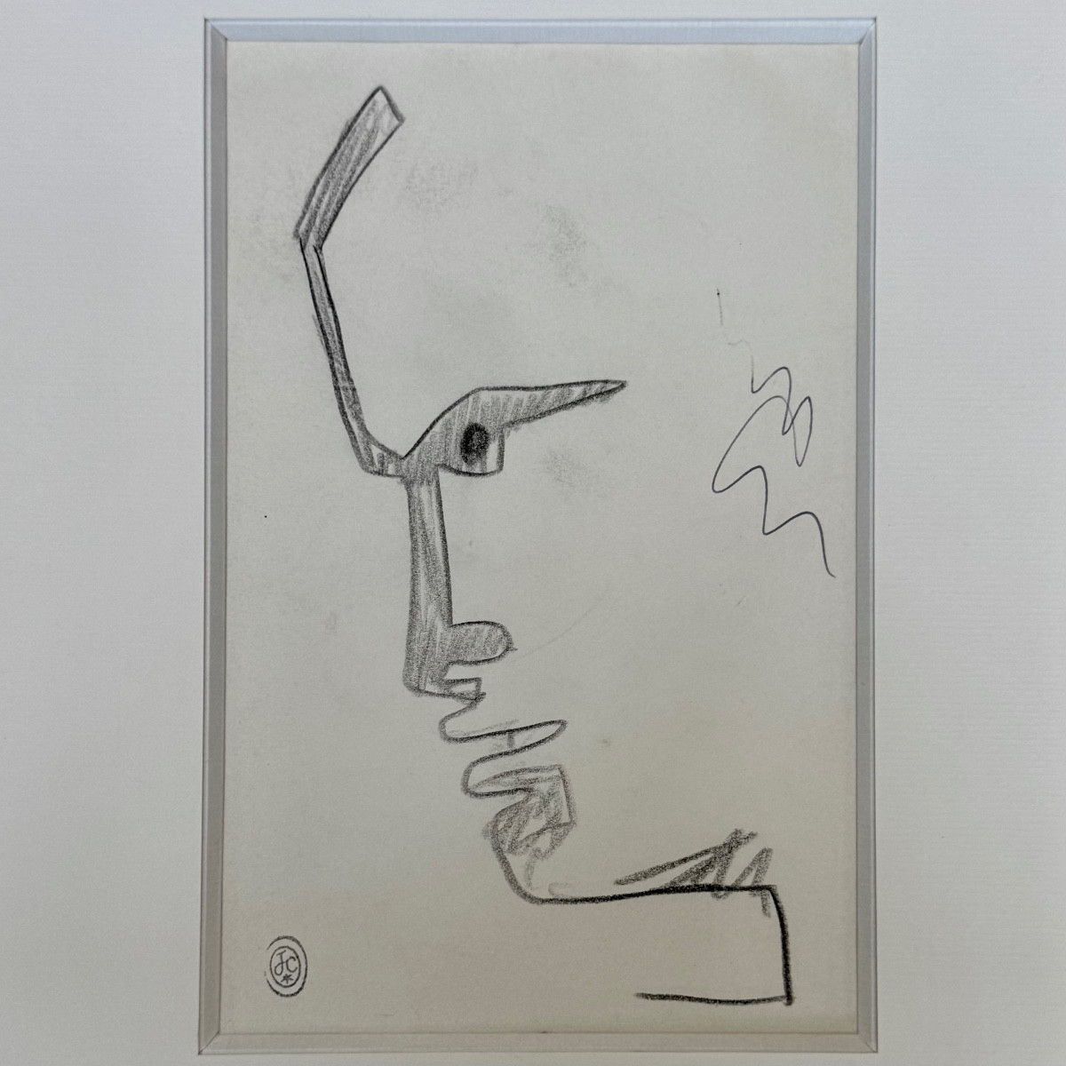 Head In Profile Jean Cocteau-photo-3