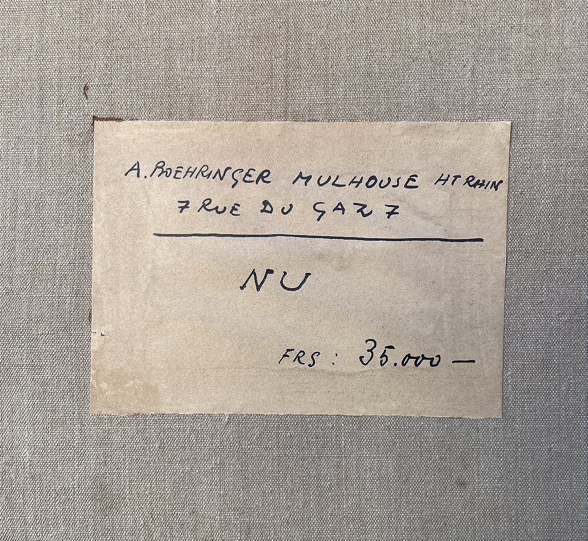 Nu par Auguste Boehringer 1913-1974-photo-2