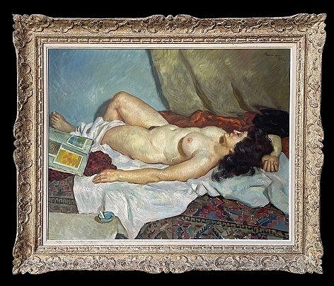 Nu par Auguste Boehringer 1913-1974