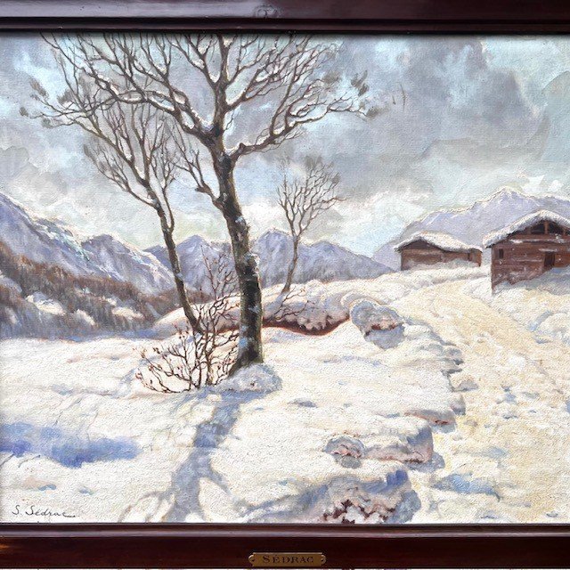 Paysage de Neige en Suisse par Serge Sedrac-photo-2