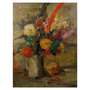 Bouquet Of Flowers By Arthur Schachenmann