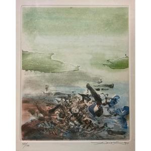 Zao Wou-ki (1921-2013) Lithograph