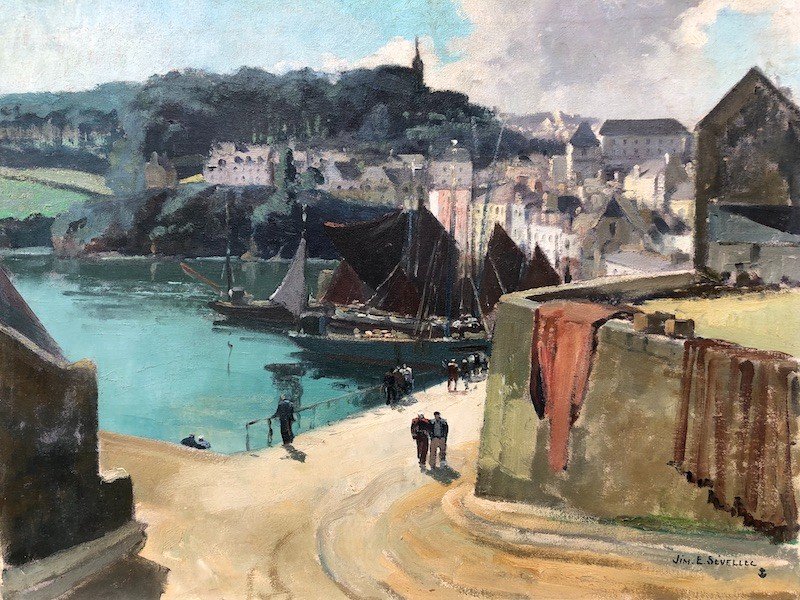 Vue De Douarnenez Bretagne Par Jim Sevellec-photo-3