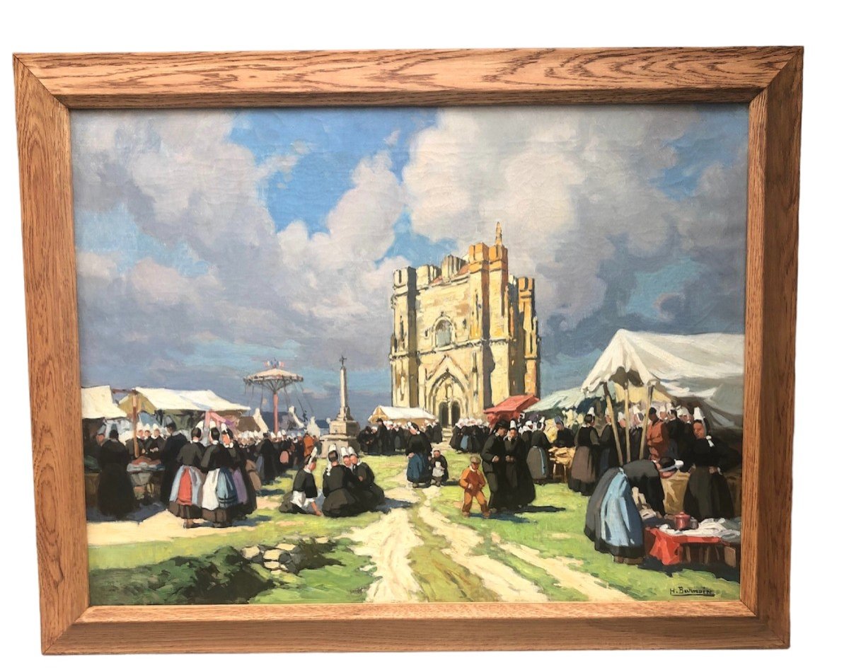 La Tour Carrée Bretagne Par Henri Barnoin 
