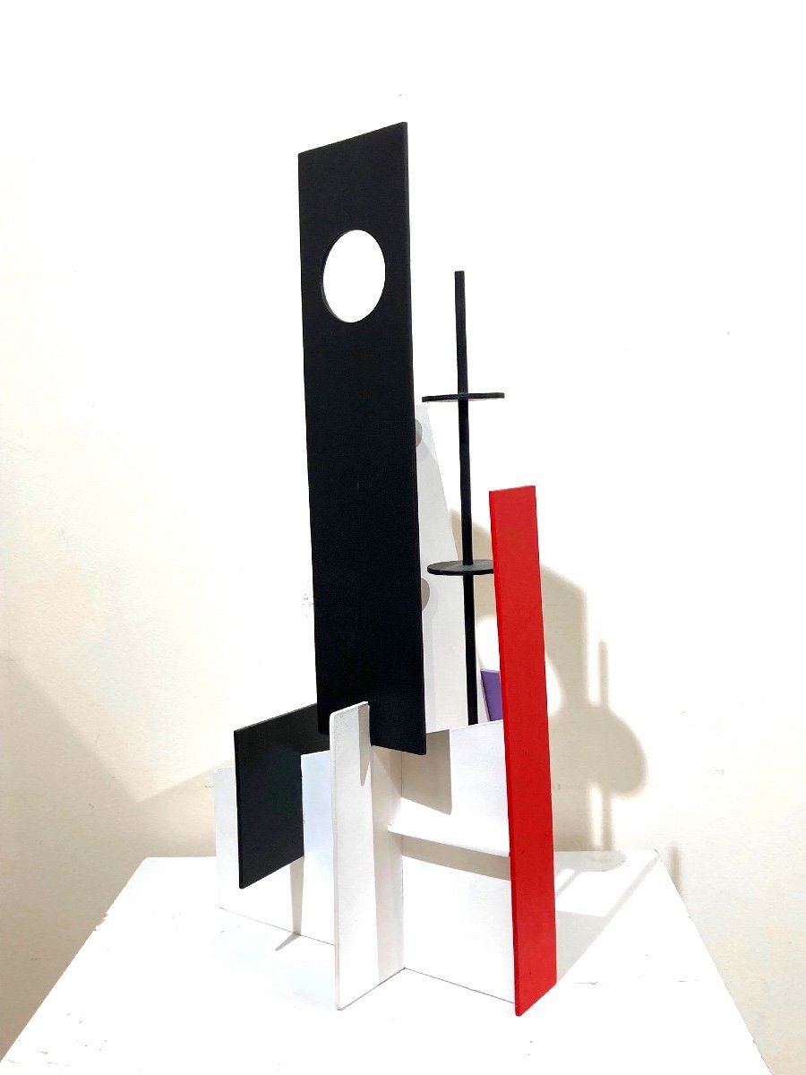 Sculpture  Abstraite Par Jean Branchet -photo-3