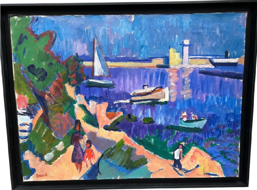 Paysage animé