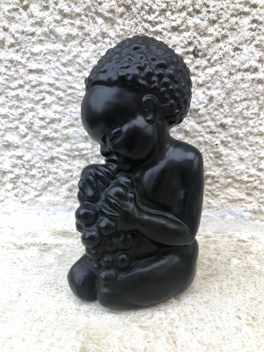 Child With Grapes 