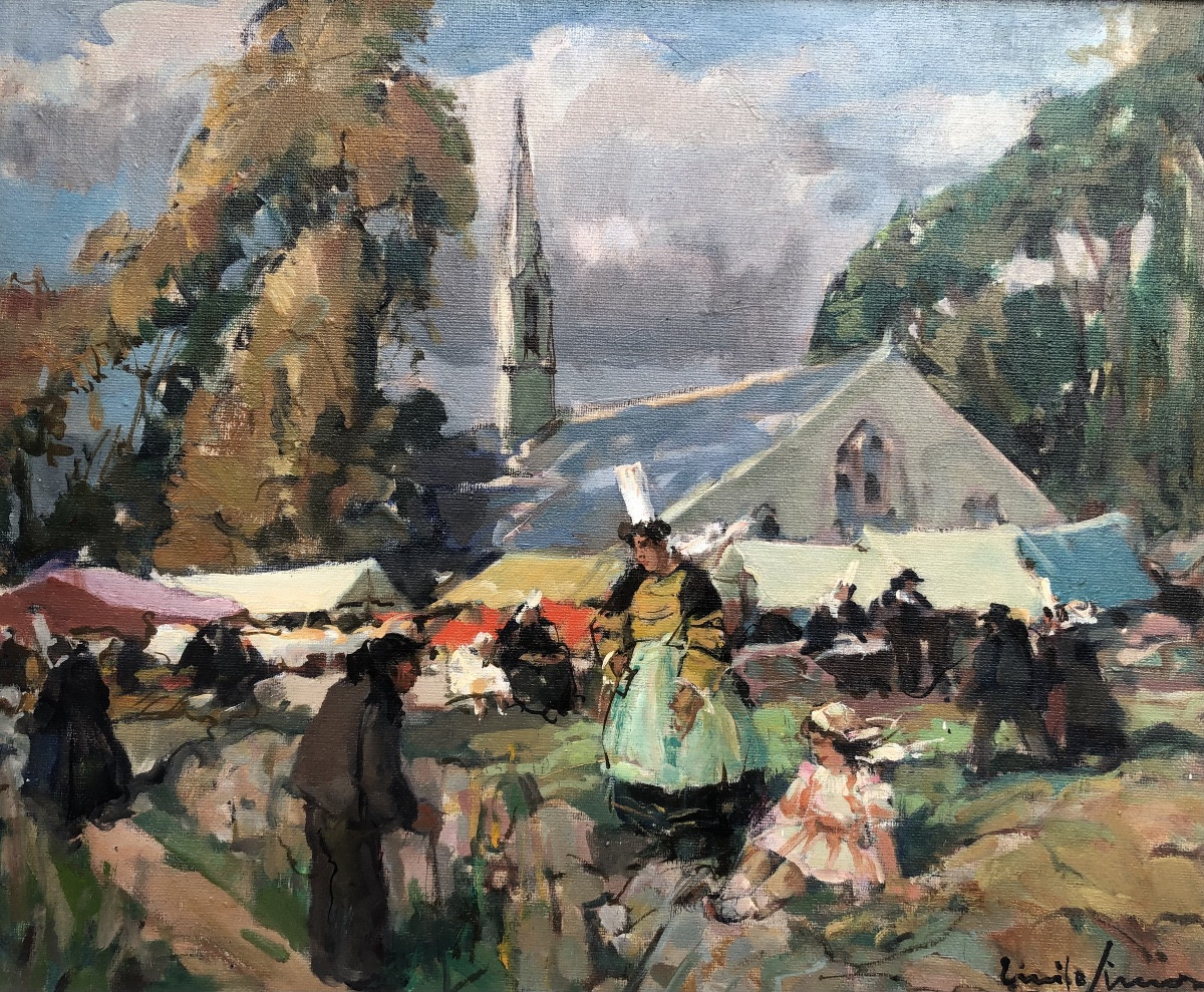 pardon de la Clarté en Combrit Bretgne Finistère par Emile Simon 