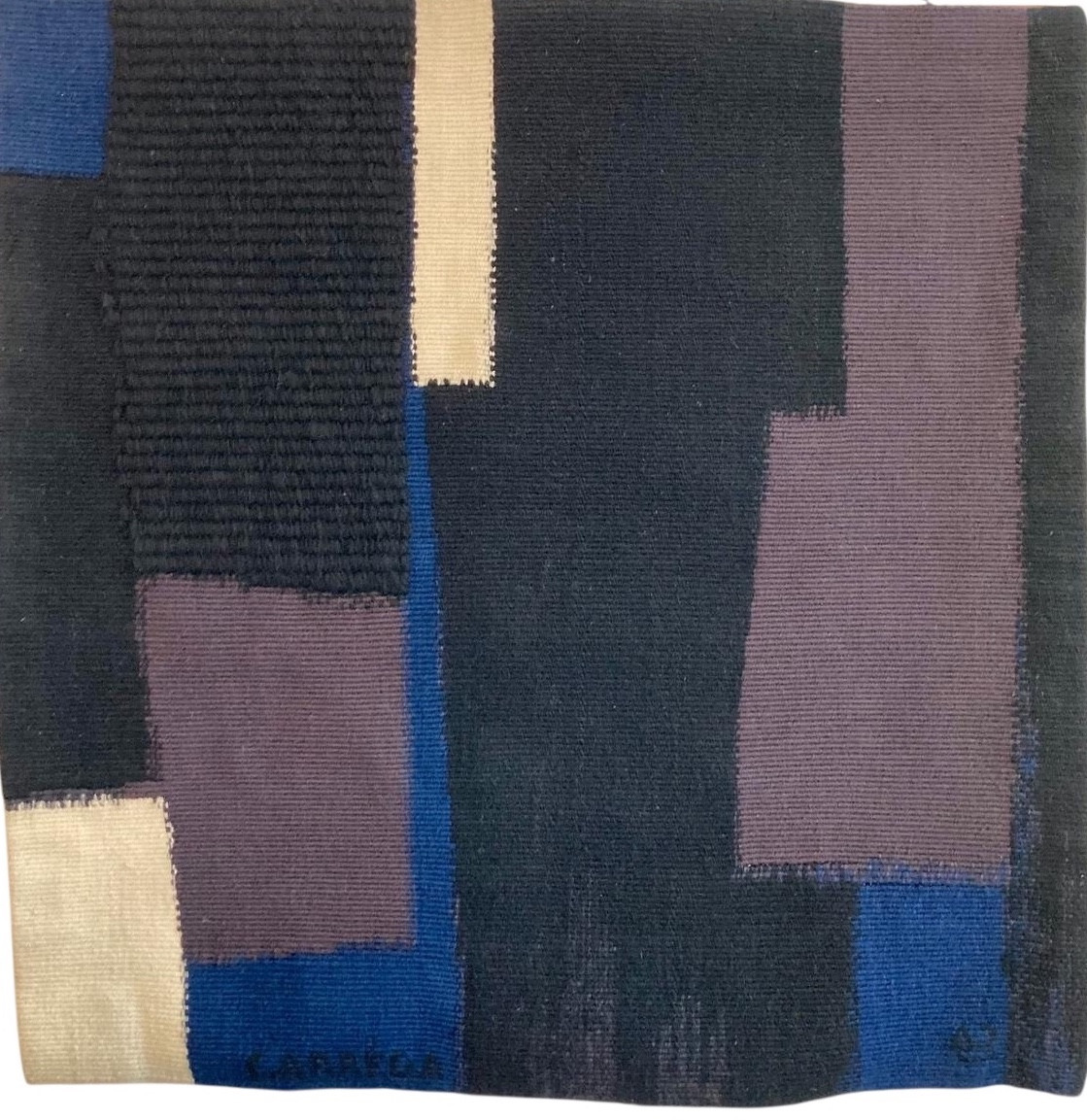 Nicolas Carréga Tapisserie abstraite 