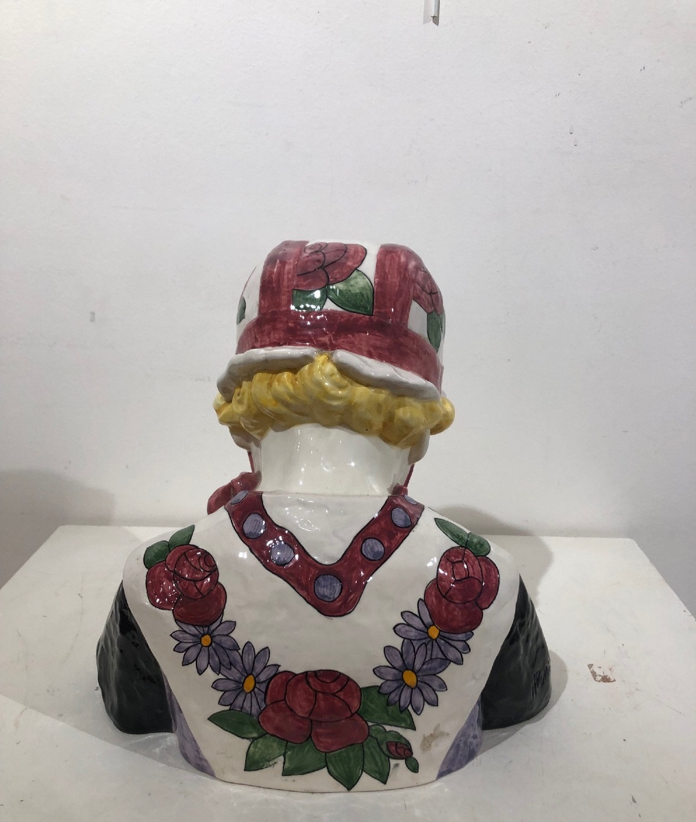 Petite fille l'oiseau par Henritette Porson -photo-3