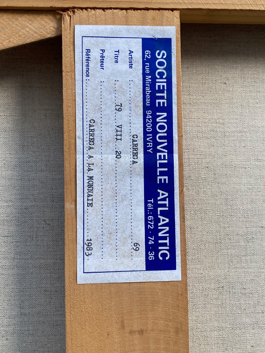 79 VIII 20 très grande oeuvre par Nicolas Carréga -photo-3