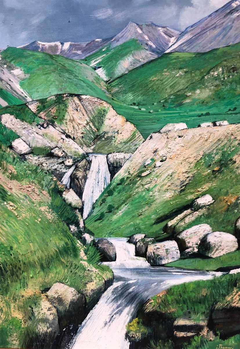 The Source Of The Verdon River At The Col d'Allos, Provence