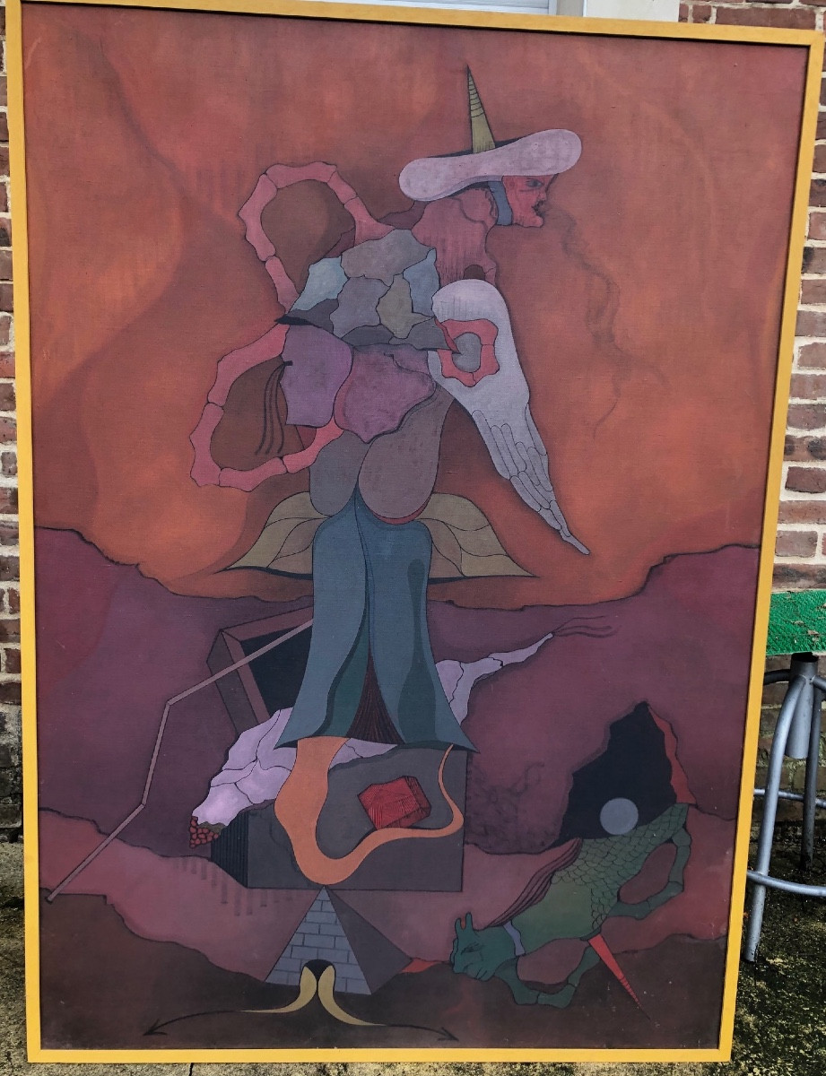 "crazy Mother" 1970 By Jorge Camacho -photo-3