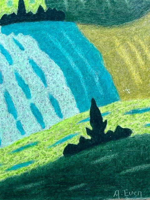 Les champs vert par André Even -photo-3