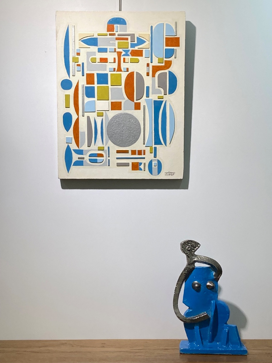 Tableau sculpture Par Auguste Harzic-photo-2