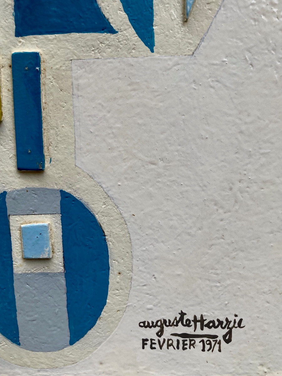 Tableau sculpture Par Auguste Harzic-photo-3