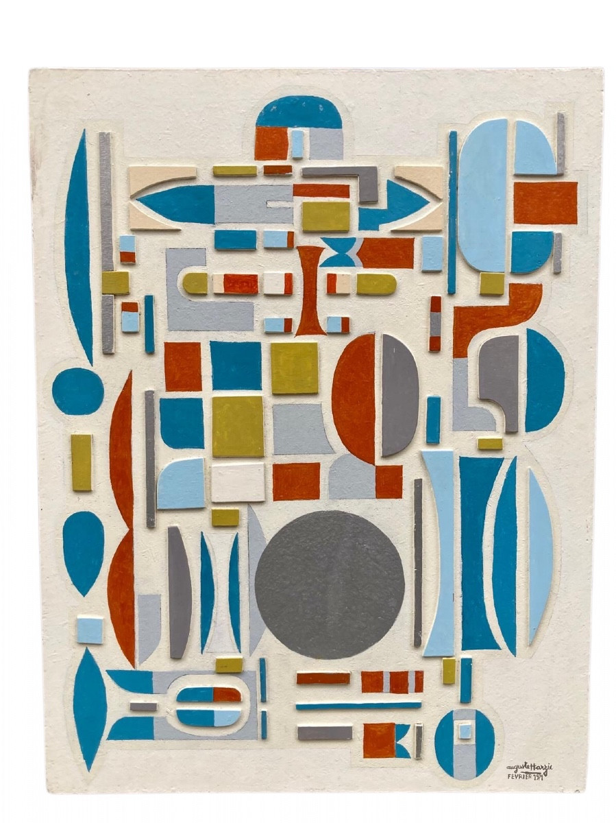 Tableau sculpture Par Auguste Harzic