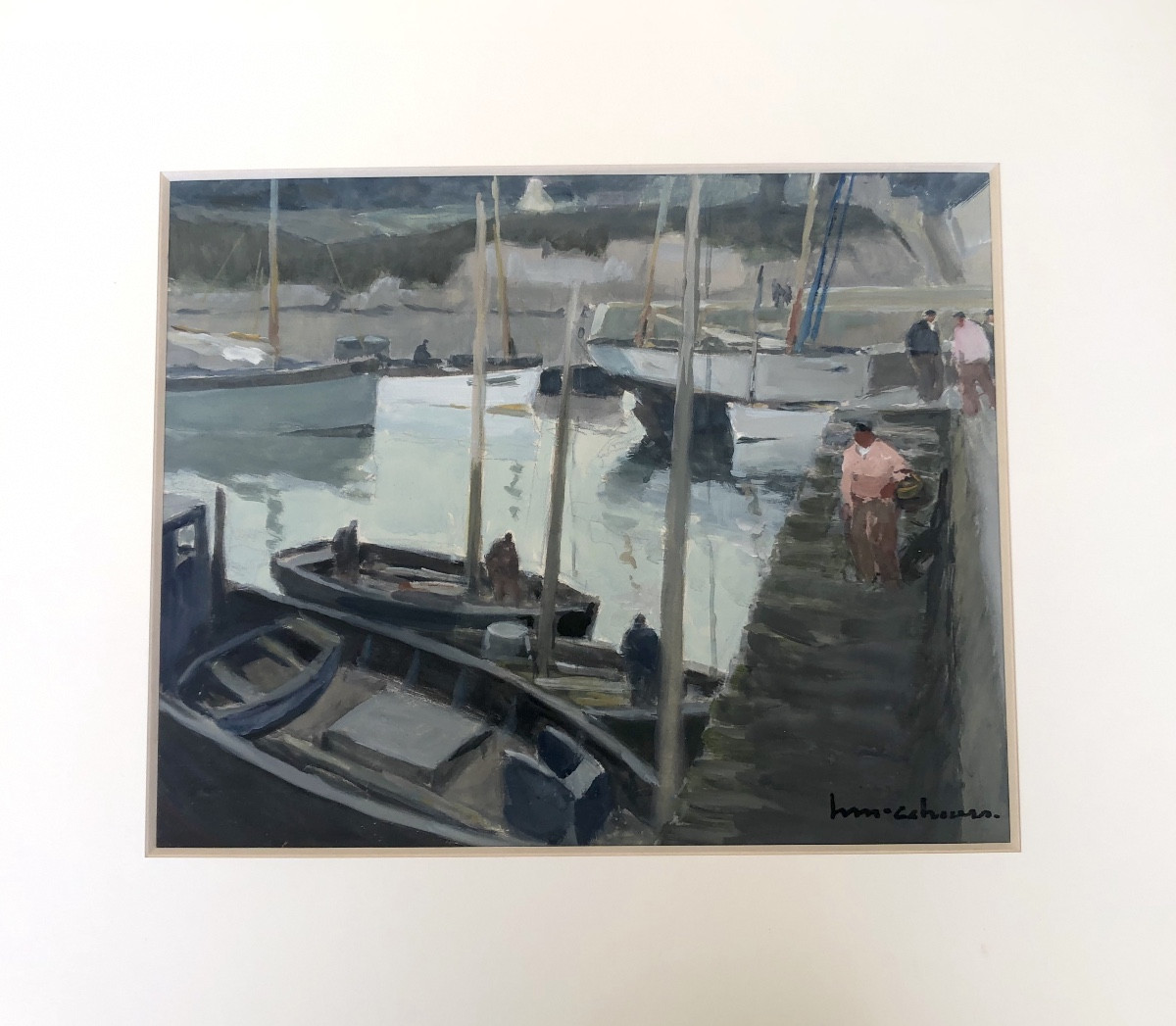 Douarnenez By Henri Maurice Cahours-photo-4