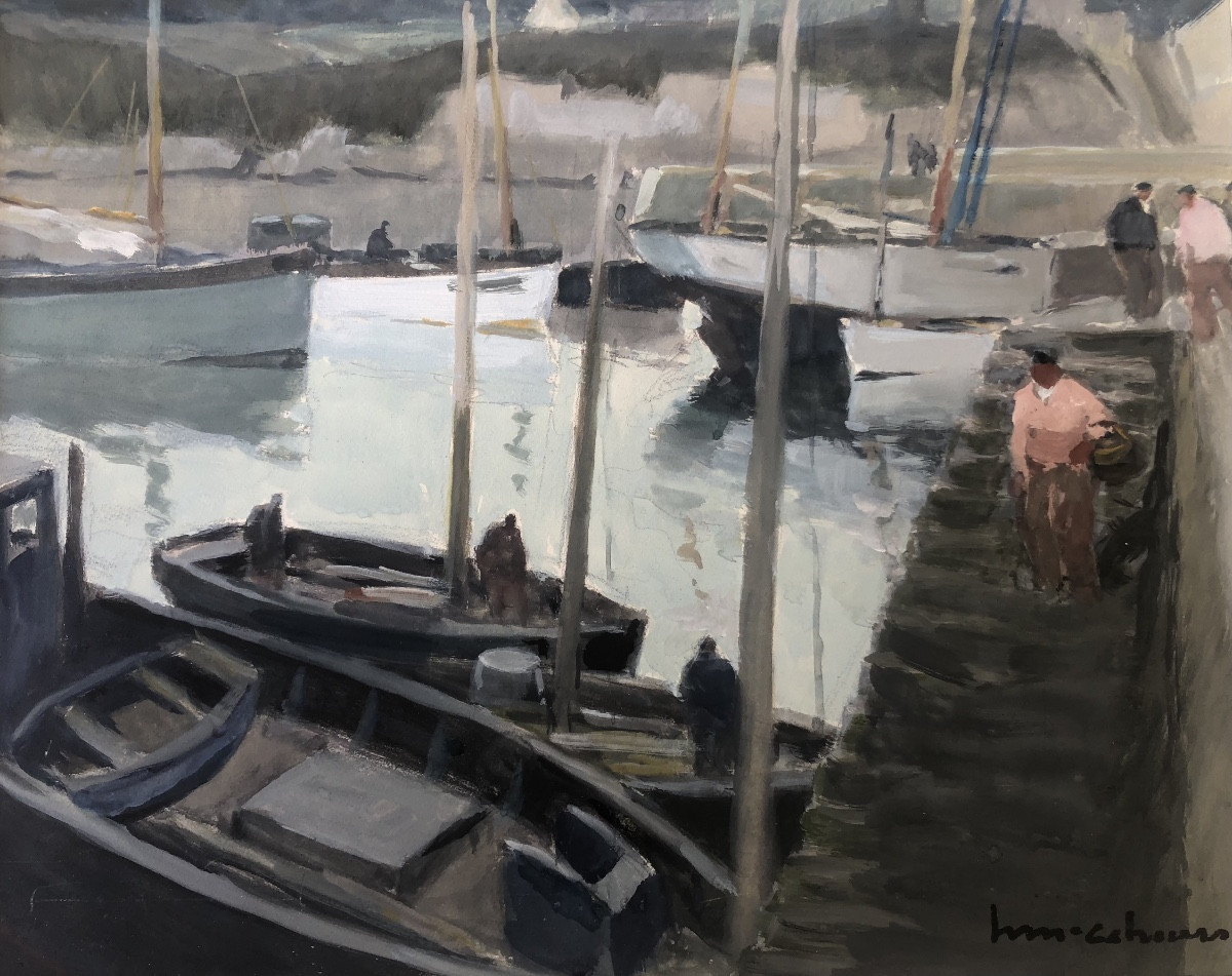 Douarnenez By Henri Maurice Cahours