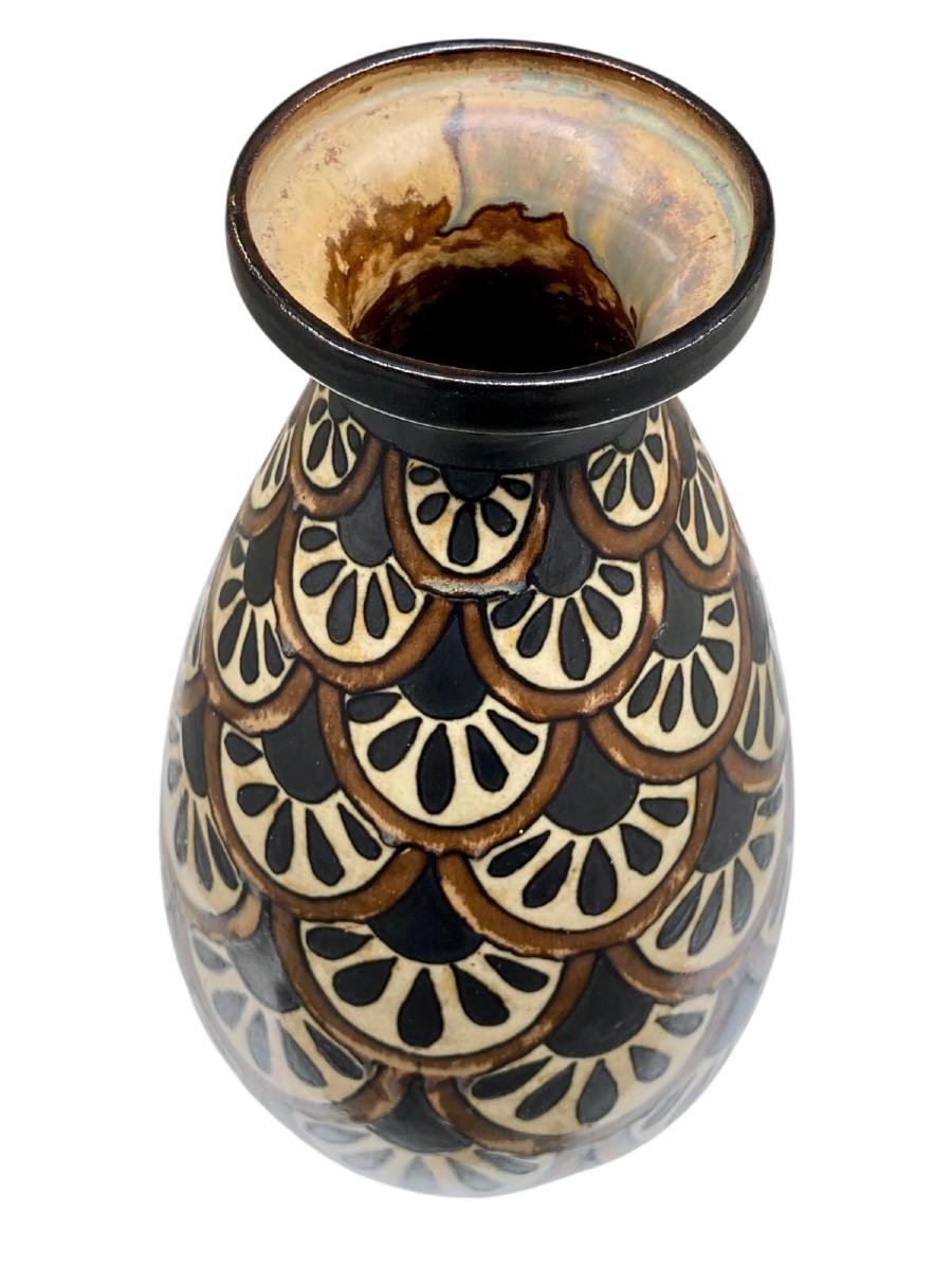 Large Odetta Vase With Palmette Decoration -photo-2