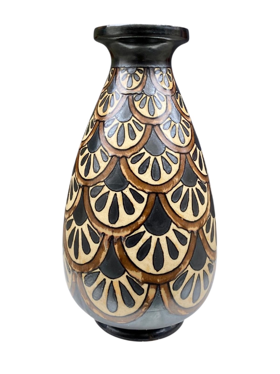 Large Odetta Vase With Palmette Decoration 