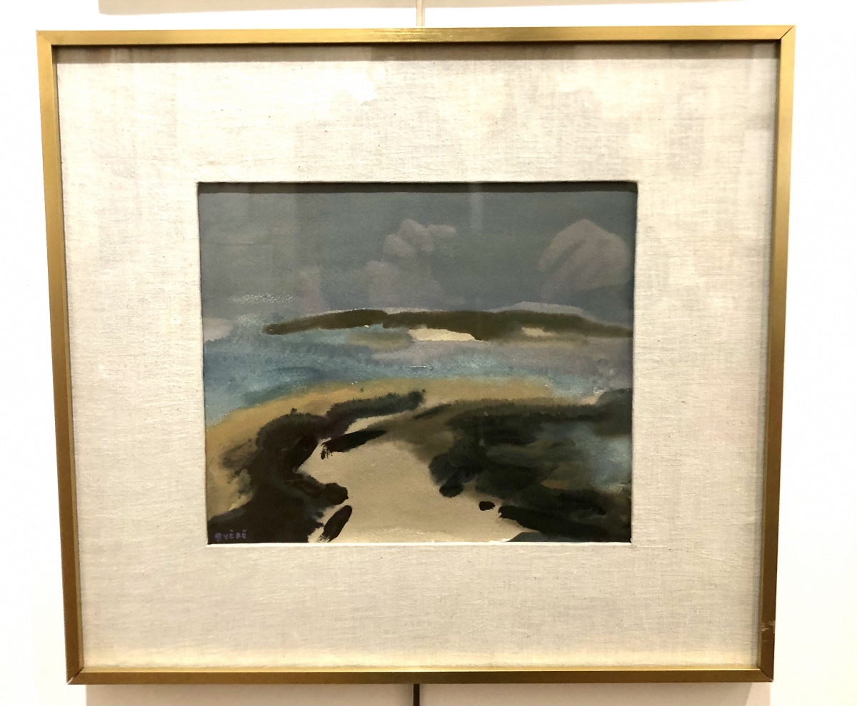 La plage Tréboul , Douarnenez par René Quéré-photo-2