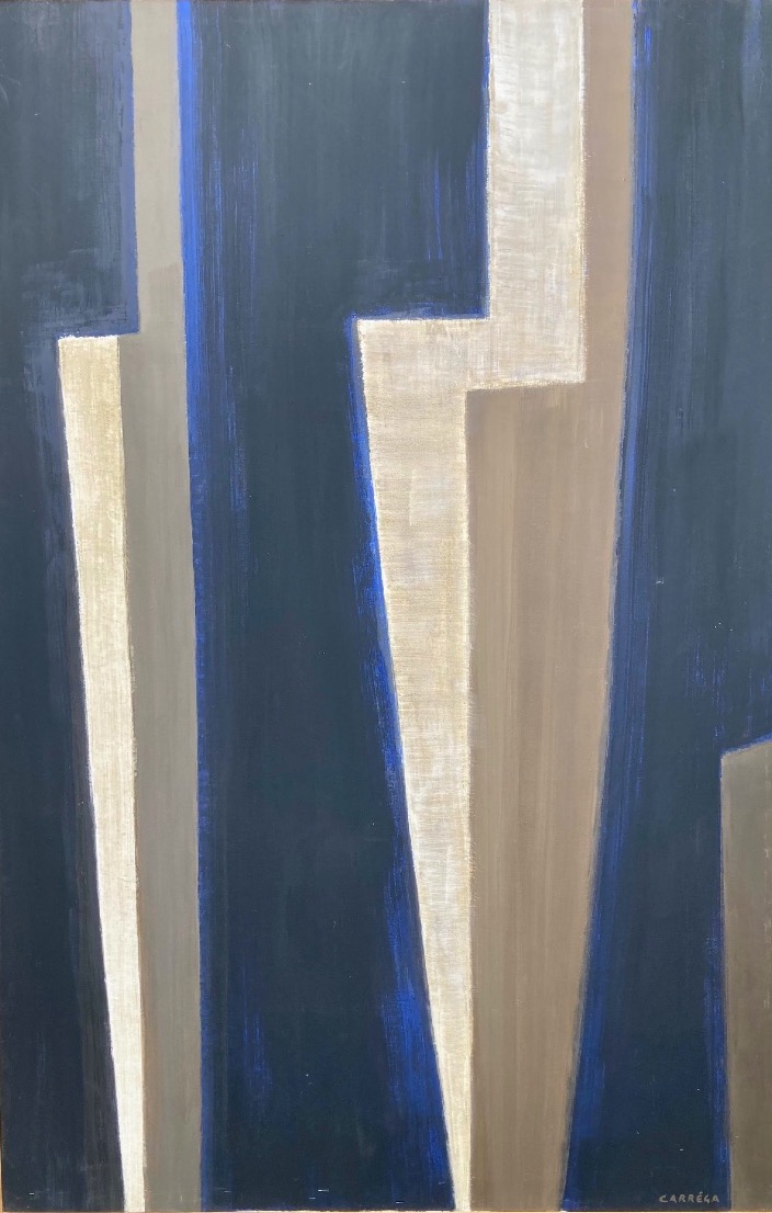 Tableau abstrait par Nicolas Carréga 
