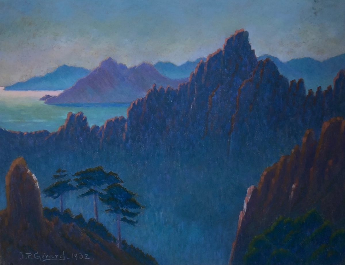 Symbolist Landscape By Gérard, 1932