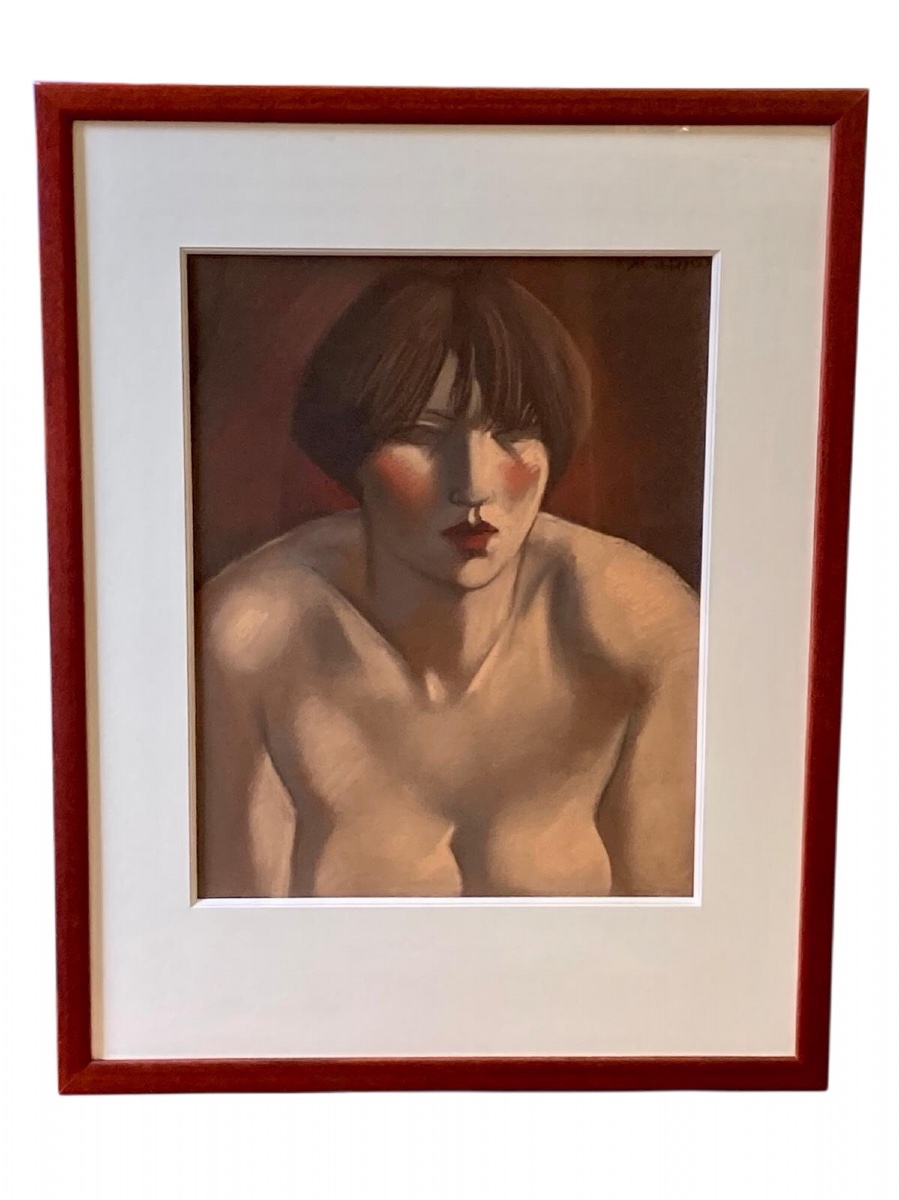 Portrait Of A Woman By Mariano Otéro 